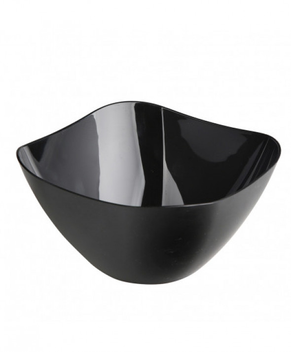 Miska / salaterka plastikowa kwadratowa Berossi Rondo 3 l czarna