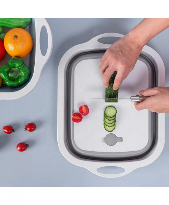 Miska silikonowa z odpływem