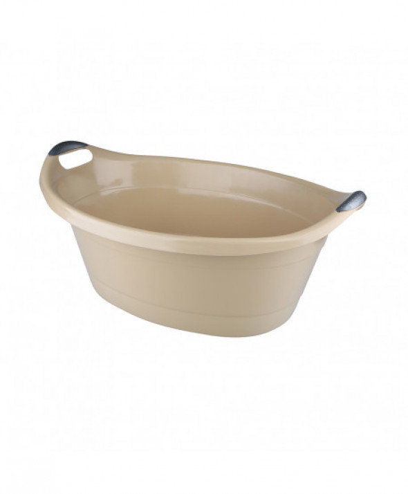 Miska / wanienka plastikowa Artgos owalna beżowa 25 l