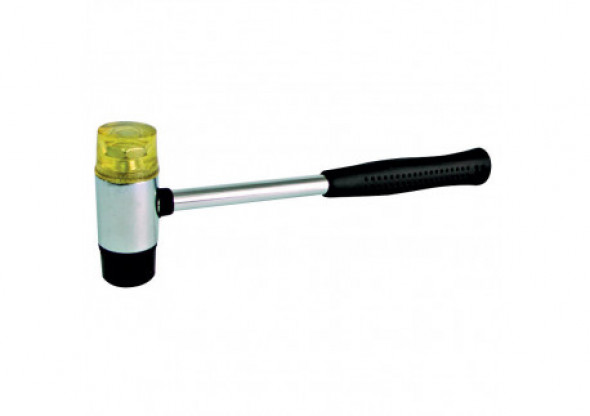 Młotek blacharski - obuch fi 35mm, końc. plastik i guma