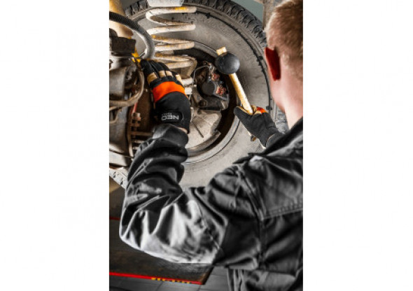 Młotek gumowy 90 mm/1200 g, trzonek hikorowy