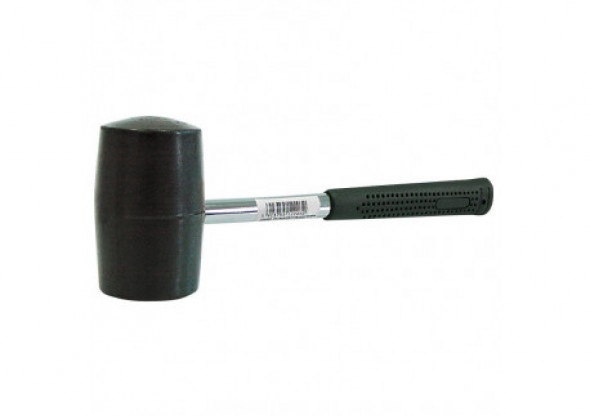 Młotek gumowy (pobijak) 680g, fi-65mm, ręk. metal - guma