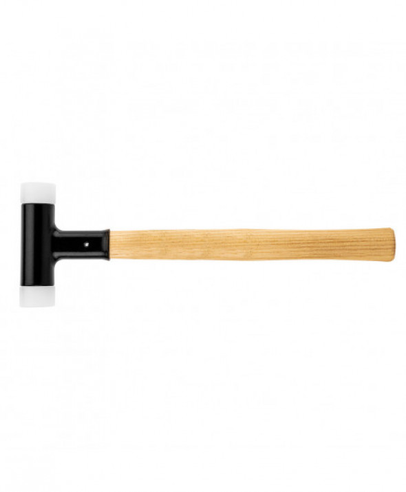 Młotek instalacyjny, rękojeść orzech , 30mm