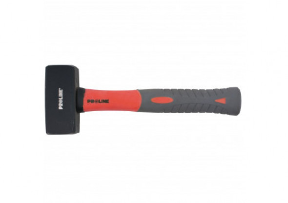 Młotek kamieniar. 1,0kg, rączka z wł. szkl. 75%, gs proline