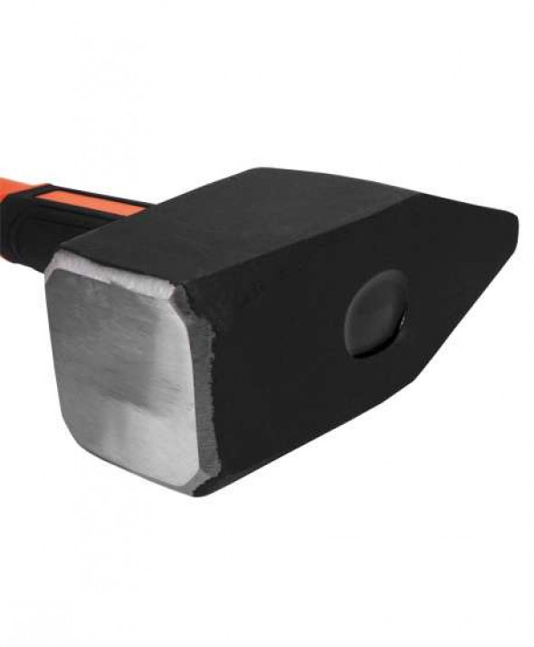 Młotek kamieniarski 6 kg, trzonek z włókna szklanego