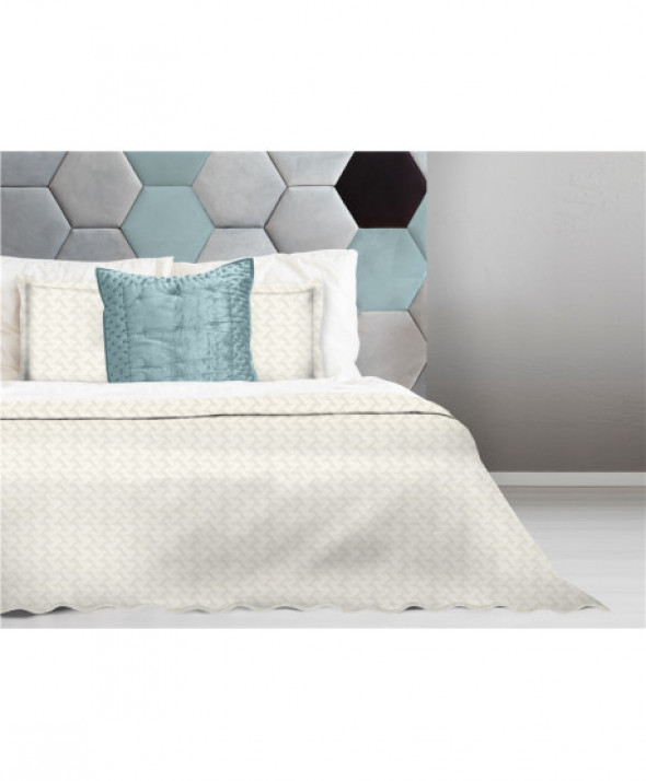 Narzuta Greno Żakard 220x260 Techno Krem