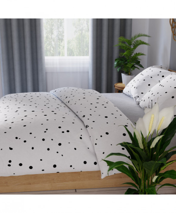 NATALIA Komplet pościeli z satyny bawełnianej 220x200cm 100023/SAT/000/220200/1