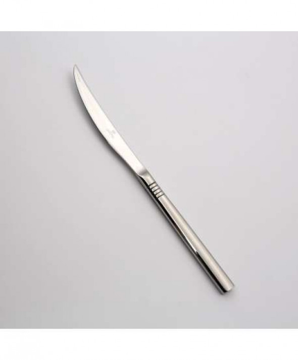 Nóż obiadowy Gerpol Apollo srebrny połysk