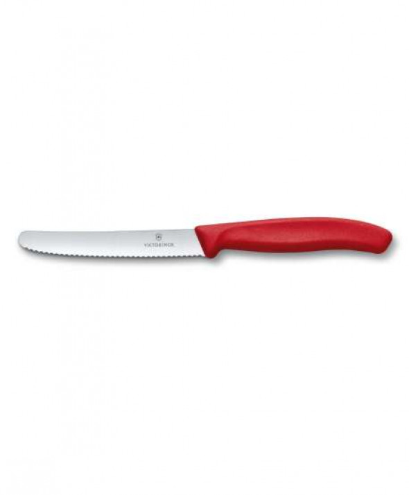 Nóż stołowy uniwersalny 11cm Victorinox czerwony
