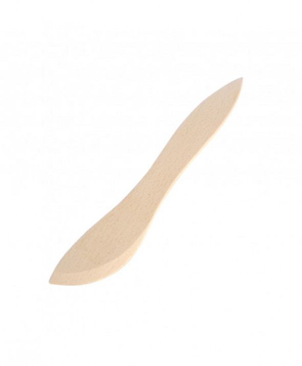 Nożyk do smarowania masła / smalcu drewniany mały