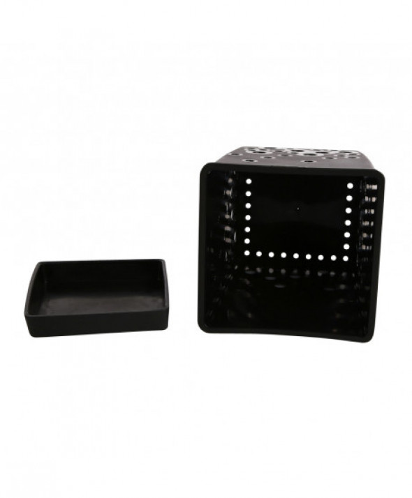 Ociekacz na sztućce kwadratowy z podstawką Practic Bąble