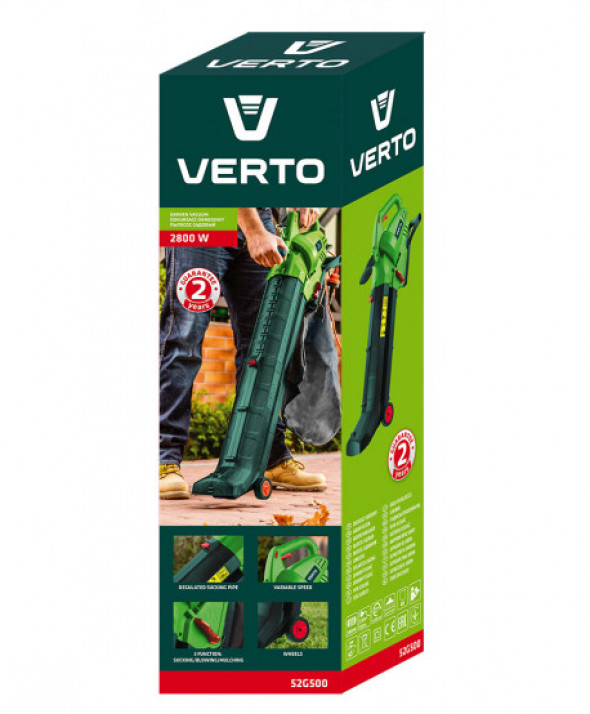 Odkurzacz ogrodowy 2800W, worek 40l