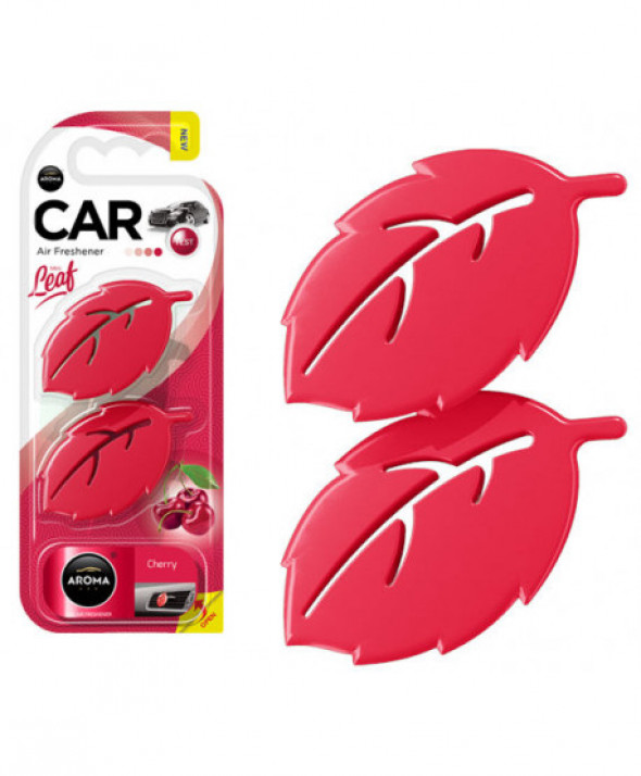 Odświeżacz powietrza aroma car leaf 3d - cherry