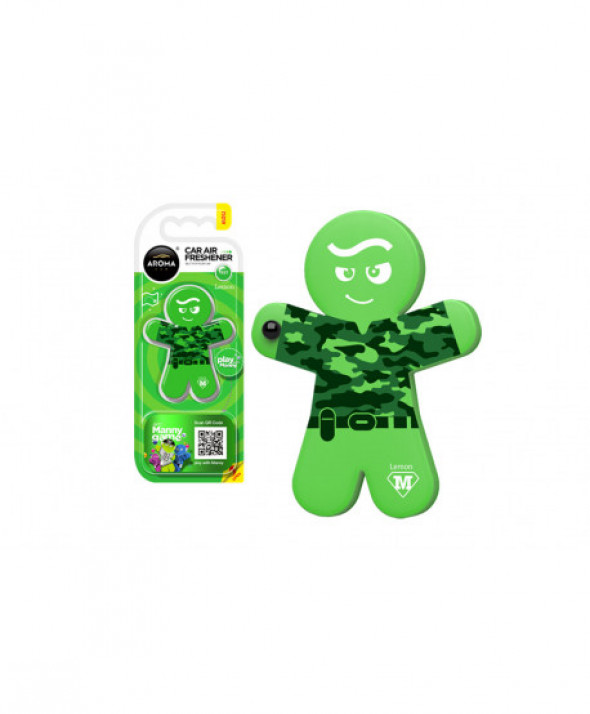 Odświeżacz powietrza aroma car manny - lemon