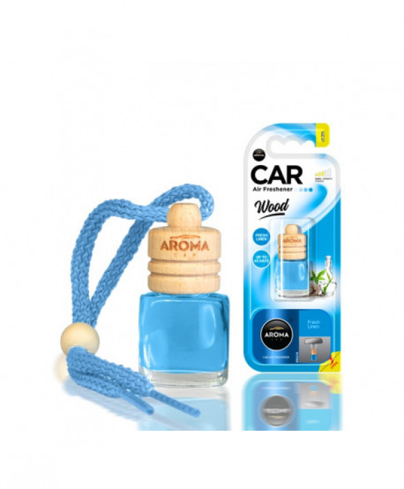 Odświeżacz powietrza aroma wood fresh linen