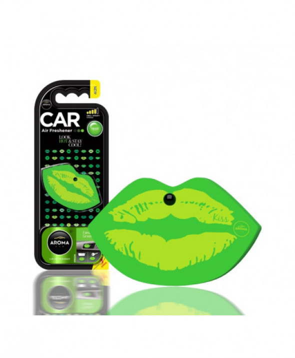 Odświeżacz powietrza car lips fancy green