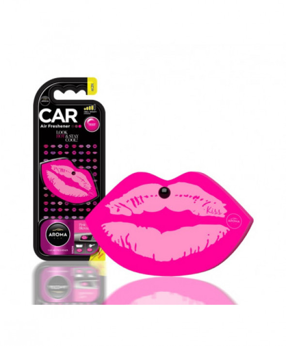 Odświeżacz powietrza car lips pink blossom