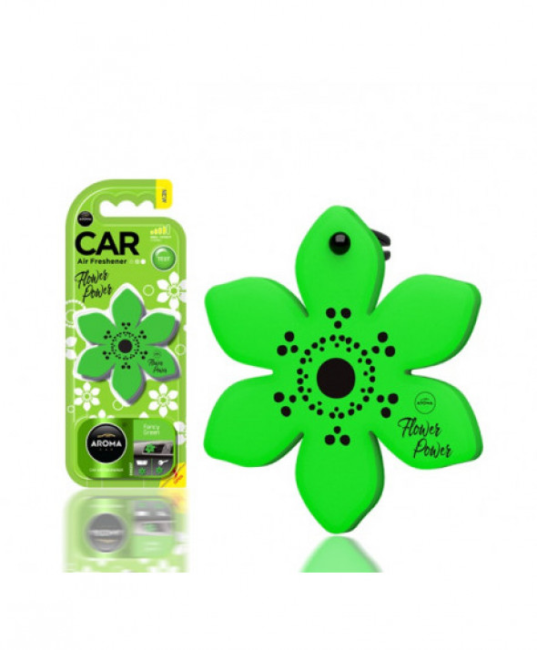 Odświeżacz powietrza flower power fancy green
