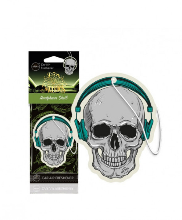 Odświeżacz powietrza muertos  headphones skull