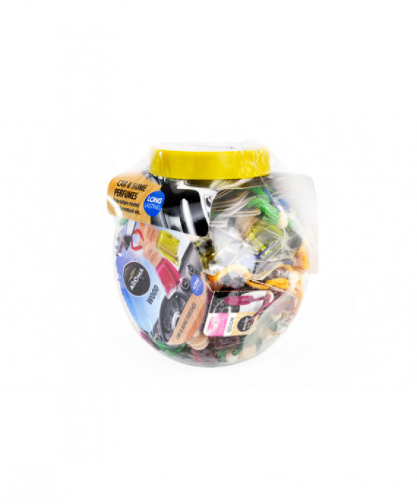 Odświeżacze powietrza aroma wood mini słój 60 szt