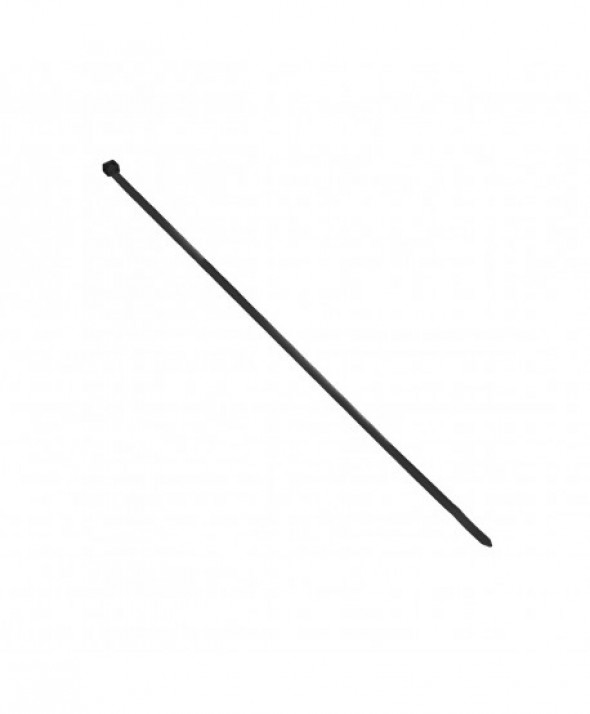 Opaska kablowa, kolor czarny, odporna na UV, szerokość 7,5mm, długość 500mm, 25 sztuk