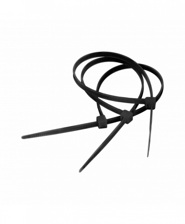 Opaska zaciskowa 2,5 mm/15 cm czarna Cabletech 100szt.