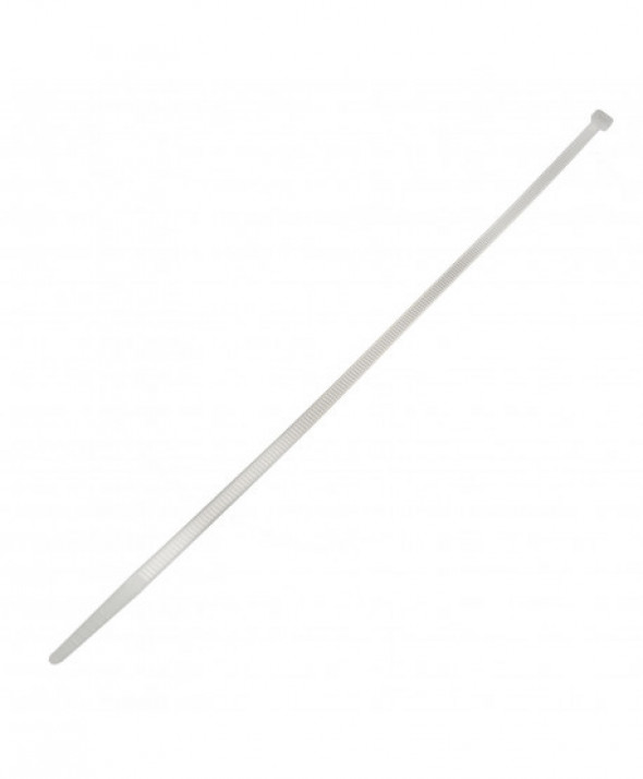 Opaski zaciskowe (100 sztuk) Maclean MCTV-463 W - białe, 3.6x250mm, odporna na UV, temp. użytkowania - 40 +85 st. C.