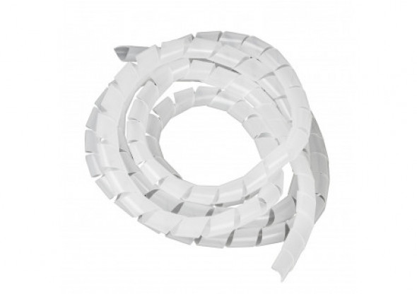 Osłona maskująca na kable Maclean MCTV-687T  (20.4*22mm) 3m transparentna spirala