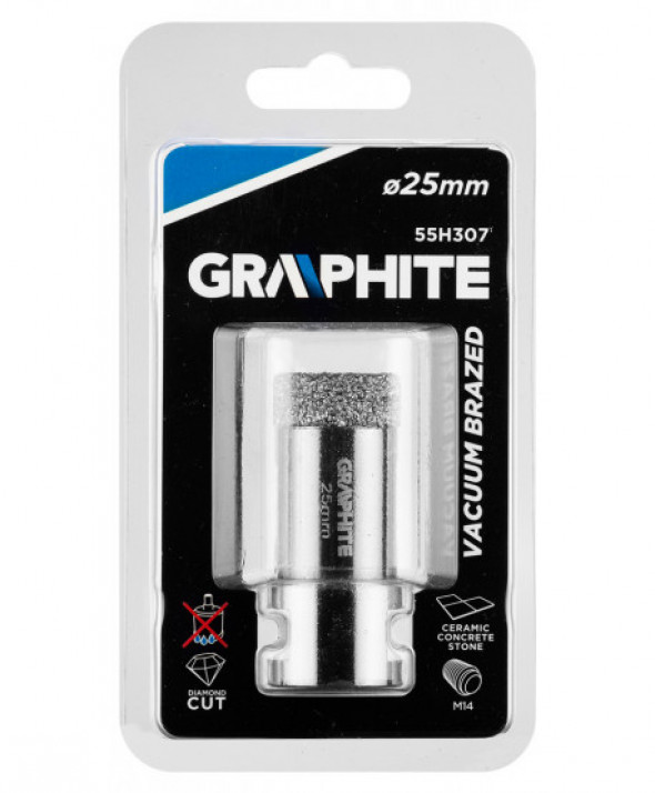 Otwornica diamentowa 25 mm x M14