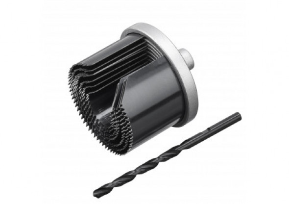 Otwornica hcs do drewna - komplet fi 25/32/38/45/50/56/62 mm