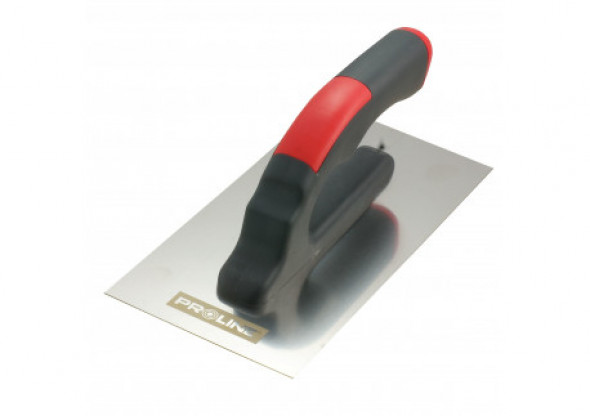 Paca nierdzewna 270*130mm gładka rączka plast.otw. proline