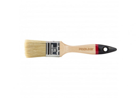 Pędzel angielski prof.,1" rączka drew.,lakier.,olej,proline