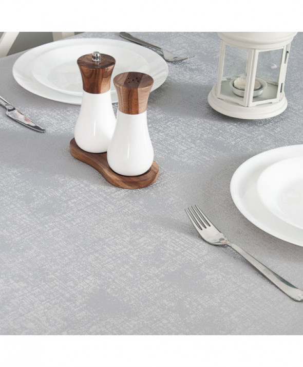 Pela Obrus wodoodporny 140x300 kolor ciemny szary 003 TORENA/206/C03/140300/1