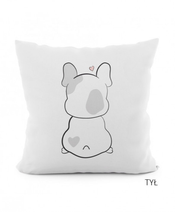 PIESIO Poszewka dekoracyjna VELVET, 40x40cm, kolor 001 PWA011/POP/001/040040/1