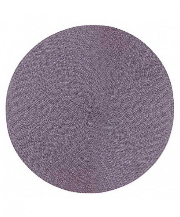 Podkładka / mata na stół słomkowa 38 cm fioletowa