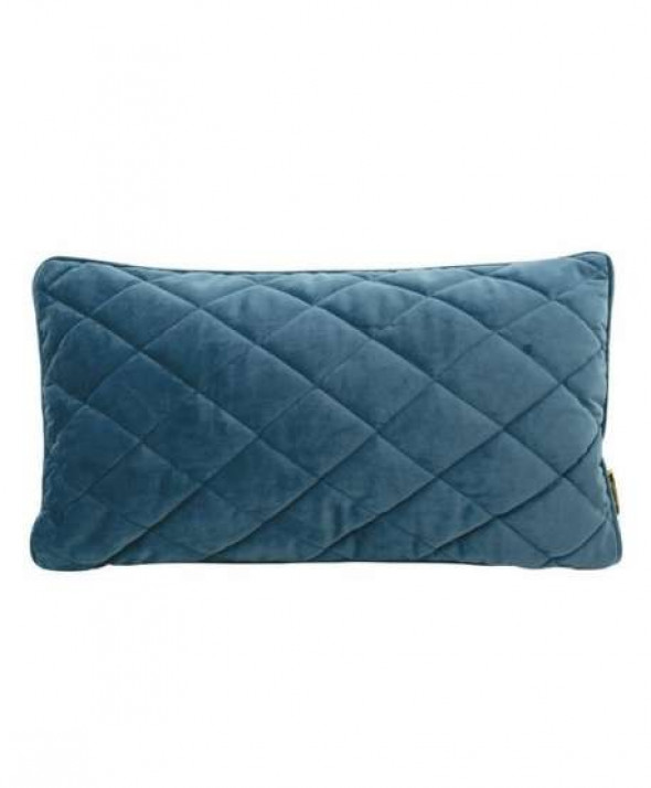 Poduszka VELVET 30x50cm granatowa