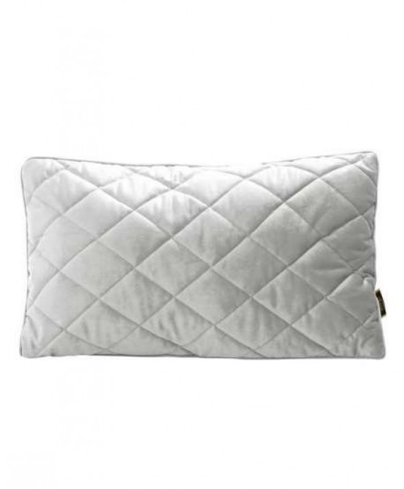 Poduszka VELVET 30x50cm srebrna