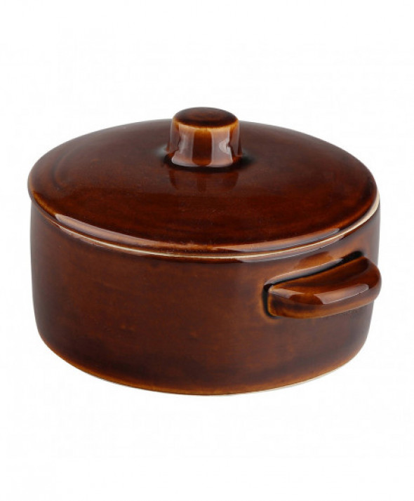 Pojemnik / garnek na smalec kamionkowy Krystynka 1 l