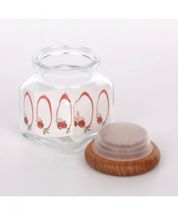 Pojemnik na przyprawy i produkty sypkie / do przechowywania szklany President Line 120 ml