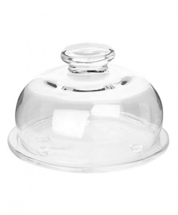 POJEMNIK NA SER ZE SZKLANYM SPODEM ŚR.22CM (09-050/1)