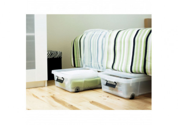 Pojemnik pod łóżko Plast Team Uno Bedroller 25L