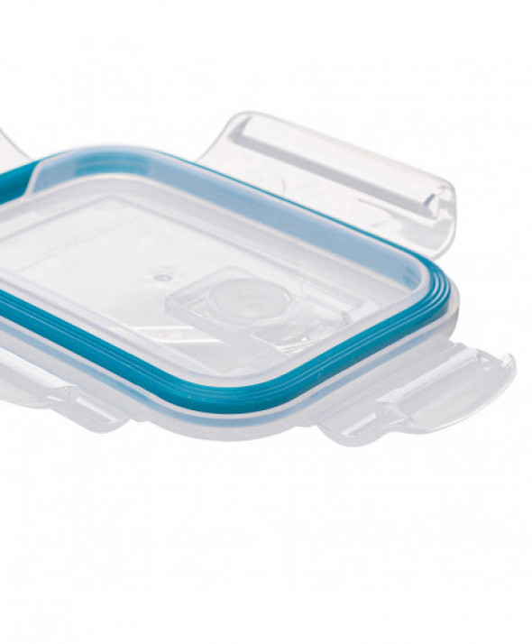 Pojemnik żaroodporny do przechowywania z pokrywą i wentylem Vega prostokątny 0,37 l