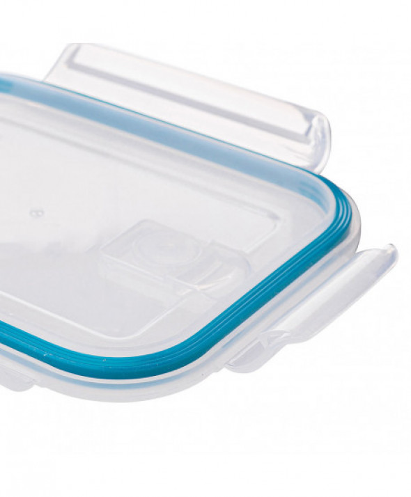 Pojemnik żaroodporny do przechowywania z pokrywą i wentylem Vega prostokątny 1,0 l