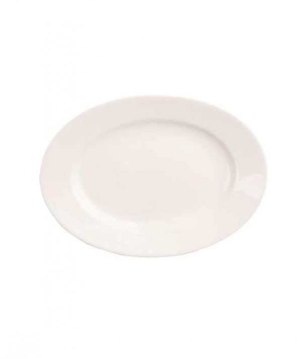 Półmisek porcelanowy MariaPaula Nova Ecru kremowy 24 cm