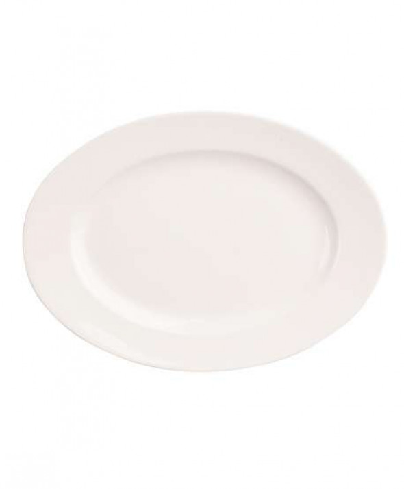 Półmisek porcelanowy MariaPaula Nova Ecru kremowy 31 cm