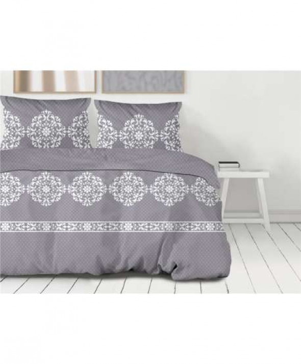 Pościel Satyna Frotex 140x200 Amore Popielata