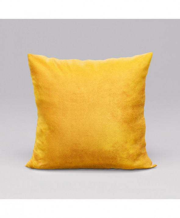 Poszewka dekoracyjna VELVI kolor żółty 40x40 cm.