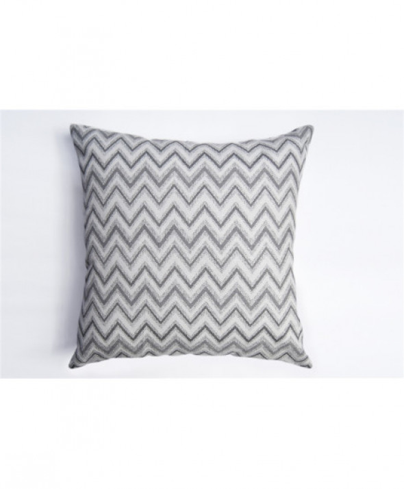 Poszewka Greno Noel 50x50 Srebrna Geo