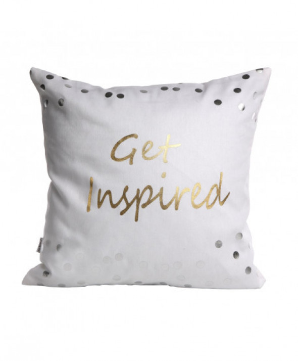 Poszewka na poduszkę bawełniana dekoracyjna New York Get Inspired 40 x 40 cm