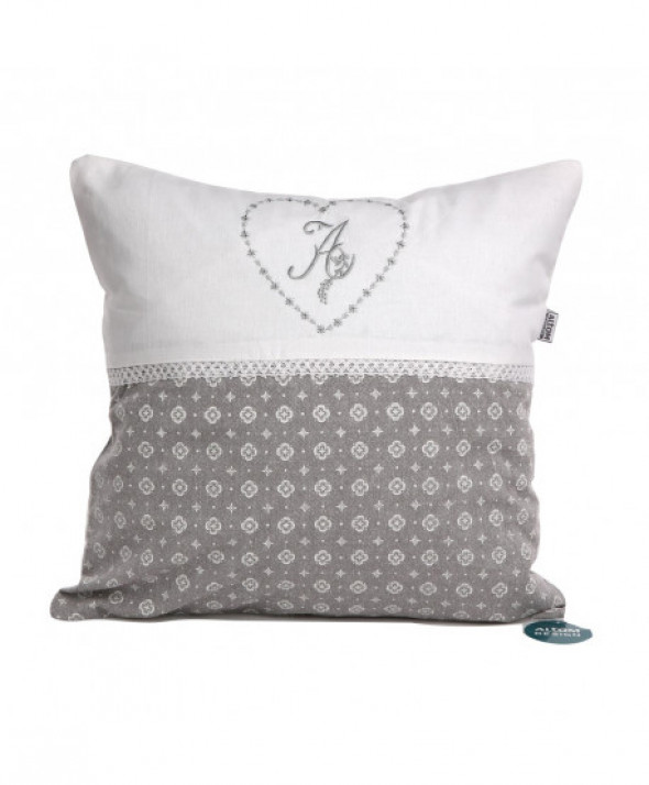 Poszewka na poduszkę bawełniana dekoracyjna Prowansja dekoracja III 40 x 40 cm